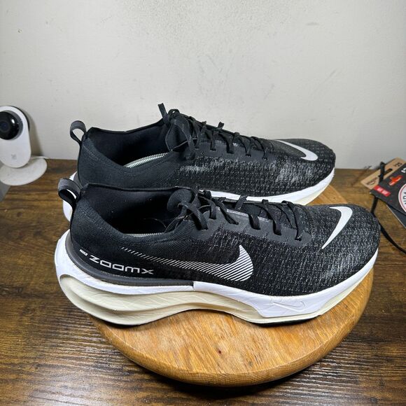 Nike ZoomX Invincible Run 3 Black Shoe Sneakers Men's Size 14 DR2615-001 - Picture 1 of 8